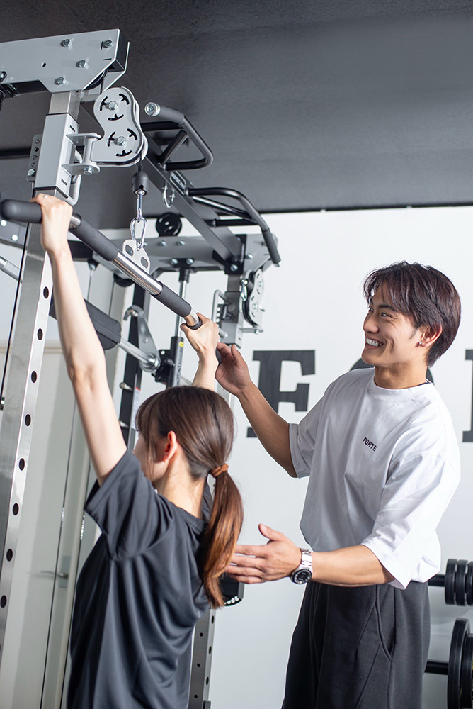 沼津市のパーソナルジムFORTEのトレーナー紹介